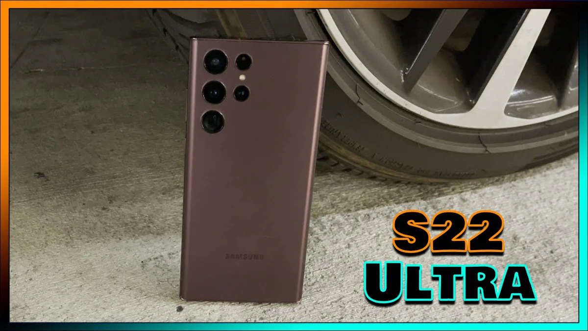 Samsung Galaxy S22 Ultra duurzaamheidstest: watertest, krassen & overrijden