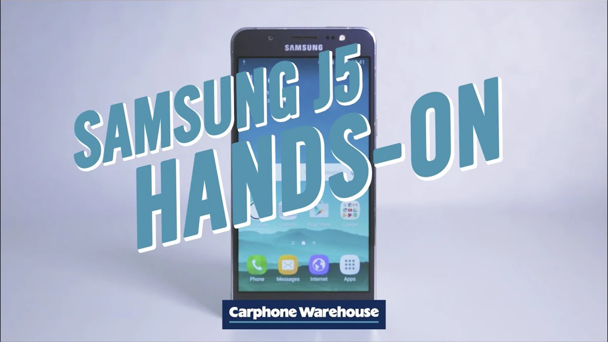 Samsung Galaxy J5 hands-on: superieure selfies en scherp 5.2-inch AMOLED-scherm