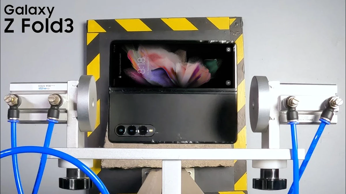 Samsung Galaxy Fold 3 valtest: hoe sterk is het vouwbare scherm echt?