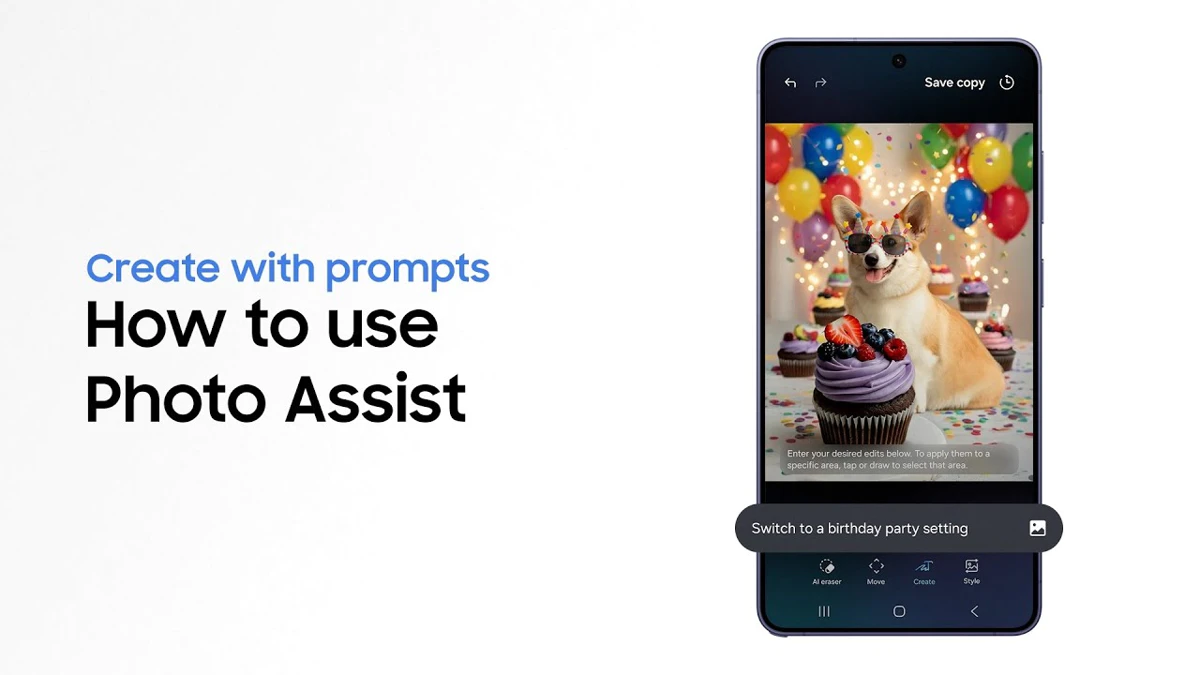 Foto’s bewerken met Galaxy AI: zo gebruik je Photo Assist op de Galaxy S26