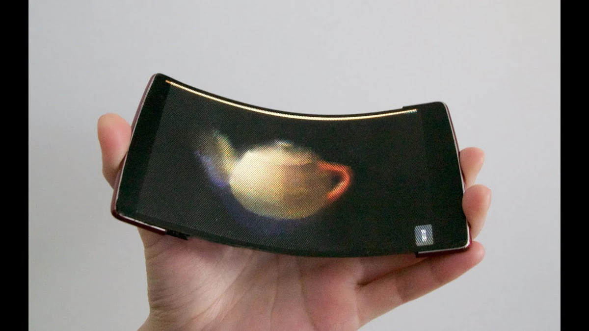Deze revolutionaire holografische smartphone laat 3D-beelden zonder bril zien