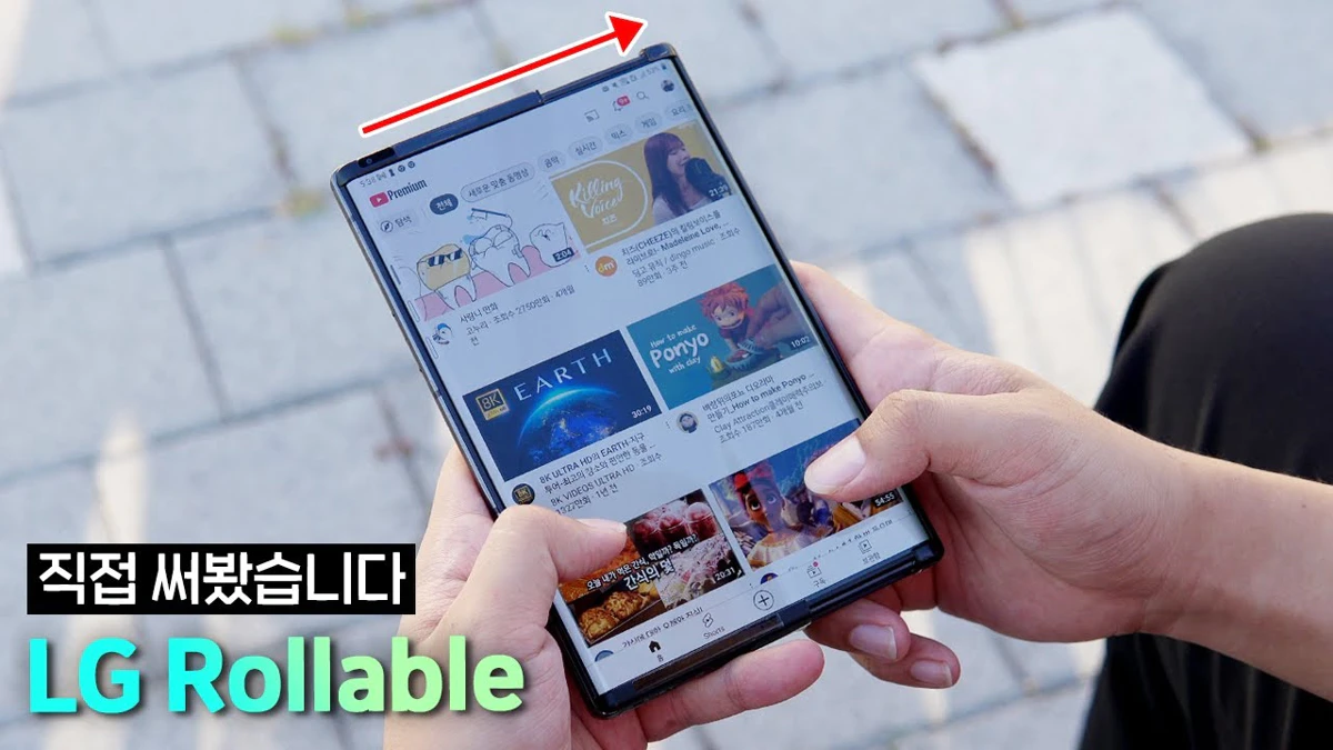 LG Rollable onthuld: de legendarische uitrolbare smartphone die nooit uitkwam