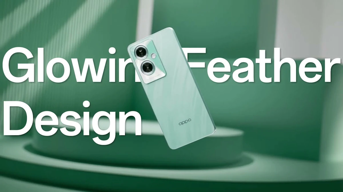 Oppo A79 5G ontdekt: dit is de kracht van het Glowing Feather Design