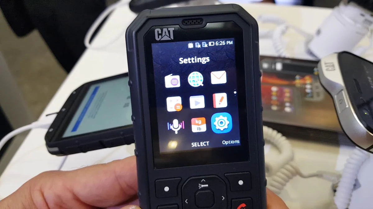 CAT B35 onthuld: onverwoestbare KaiOS-telefoon met WhatsApp en 4G