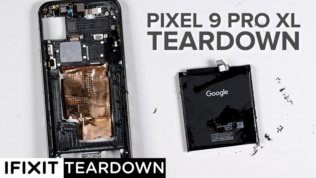 Pixel 9 Pro XL teardown: is de dubbele duurzaamheid echt waar?