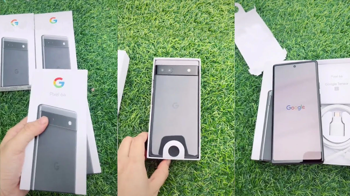 Google Pixel 6a unboxing: eerste blik op design, camera en Tensor-chip