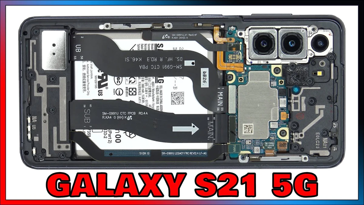 Samsung Galaxy S21 compleet uit elkaar halen: stap voor stap reparatiegids