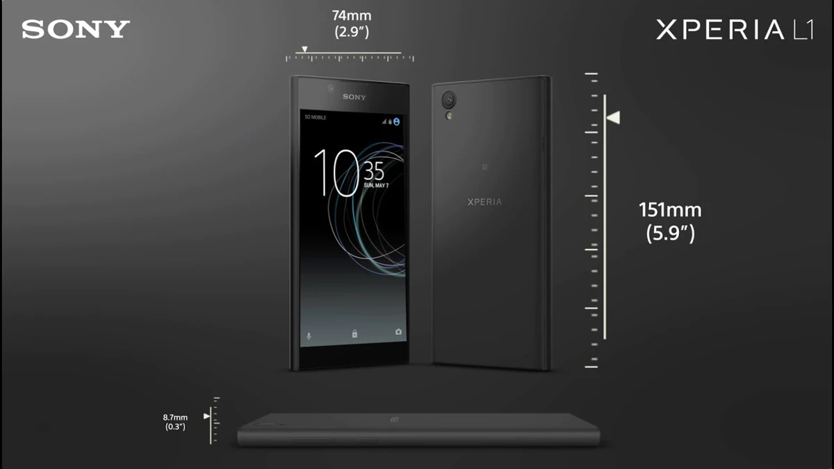 De Sony Xperia L1 beoordeeld: grote smartphone voor een scherpe prijs