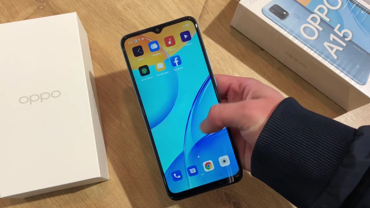 Wat zit er in de doos? Oppo A15 unboxing en eerste indrukken