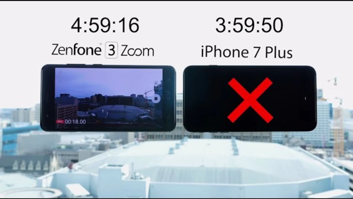 Zenfone 3 Zoom vs iPhone 7 Plus: wie heeft de beste batterij en laadsnelheid?