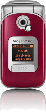 Z530 voorkant elegant rood