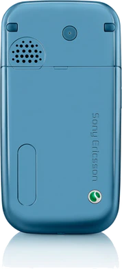 Z610 achterkant gesloten i Airy blauw