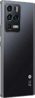 ZTE Axon 30 Ultra zwart achterkant rechterzijkant