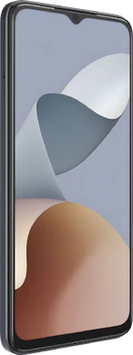 ZTE Blade A54 harmaa etupuolella vasen puoli