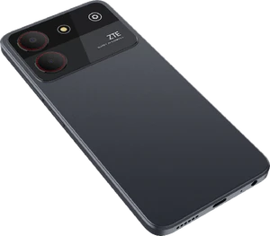 ZTE Blade A54 harmaa takapuoli vasen puoli pohja