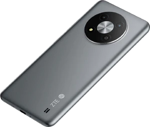 ZTE Blade A73 5G grigio indietro lato sinistro in basso aslant