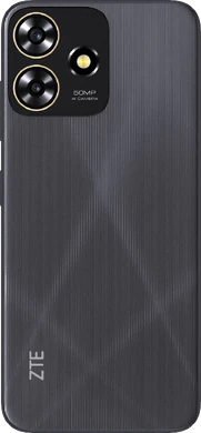 ZTE Blade A73 svart tillbaka