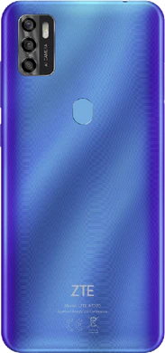 ZTE Blade A7s 2020 blauw achterkant