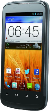 ZTE Blade III lado derecho aslant