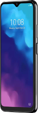 ZTE Blade V30 Vita grå foran høyre side