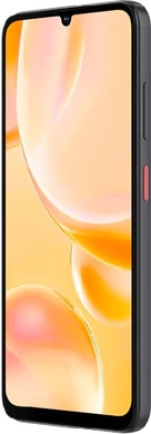 ZTE Blade v55 schwarz Vorderseite rechte Seite