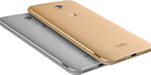 ZTE Blade V7 kulta hopea takapuoli