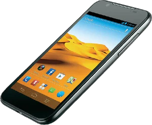 ZTE Grand X Pro zwart schuin