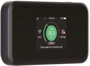 ZTE mu5001 azul tapa delantera lado izquierdo