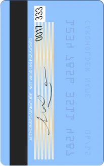 Creditcard Achterkant