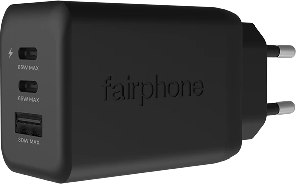 Fairphone 65W Triple-Port Fast Charger