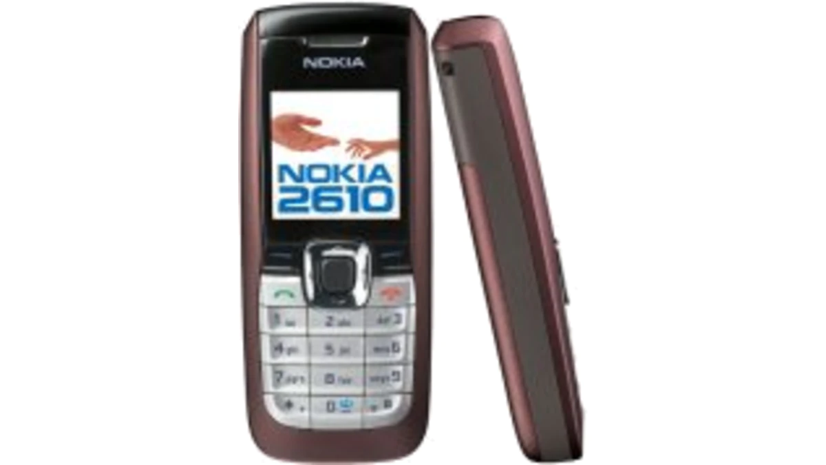 Nokia 2610 – Noir – Téléphone Portable D'occasion – Fabriqué En Finlande