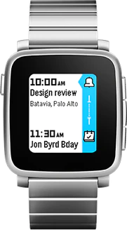 Pebble Time Steel