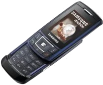 Samsung D900 Blue Edition