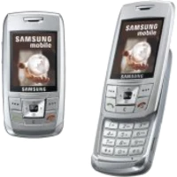 Samsung E250 Silver Editon
